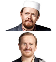 Citizen Khan. Image shows from L to R: Dave (Kris Marshall), Dave (Matthew Cottle). Copyright: BBC. Citizen Khan. Image shows from L to R: Dave (Kris Marshall), Dave (Matthew Cottle). Copyright: BBC.