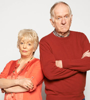 Love And Marriage. Image shows from L to R: Pauline Paradise (Alison Steadman), Ken Paradise (Duncan Preston). Copyright: Tiger Aspect Productions. Love And Marriage. Image shows from L to R: Pauline Paradise (Alison Steadman), Ken Paradise (Duncan Preston). Copyright: Tiger Aspect Productions.