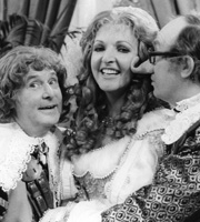 Morecambe & Wise In Pieces. Image shows from L to R: Ernie Wise, Penelope Keith, Eric Morecambe. Copyright: BBC. Morecambe & Wise In Pieces. Image shows from L to R: Ernie Wise, Penelope Keith, Eric Morecambe. Copyright: BBC.