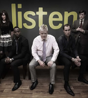 PhoneShop. Image shows from L to R: Janine (Emma Fryer), Jerwayne (Javone Prince), Lance (Martin Trenaman), Ashley (Andrew Brooke), Christopher (Tom Bennett). Copyright: Talkback. PhoneShop. Image shows from L to R: Janine (Emma Fryer), Jerwayne (Javone Prince), Lance (Martin Trenaman), Ashley (Andrew Brooke), Christopher (Tom Bennett). Copyright: Talkback.