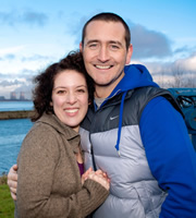 Two Pints Of Lager And A Packet Of Crisps. Image shows from L to R: Donna Henshaw (Natalie Casey), Gary 'Gaz' Wilkinson (Will Mellor). Copyright: BBC. Two Pints Of Lager And A Packet Of Crisps. Image shows from L to R: Donna Henshaw (Natalie Casey), Gary 'Gaz' Wilkinson (Will Mellor). Copyright: BBC.