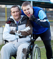 Two Pints Of Lager And A Packet Of Crisps. Image shows from L to R: Gary 'Gaz' Wilkinson (Will Mellor), Billy (Freddie Hogan). Copyright: BBC. Two Pints Of Lager And A Packet Of Crisps. Image shows from L to R: Gary 'Gaz' Wilkinson (Will Mellor), Billy (Freddie Hogan). Copyright: BBC.