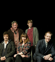 The Alternative Comedy Experience. Image shows from L to R: Phil Nichol, Stewart Lee, Bridget Christie, David Kay, Alun Cochrane. Copyright: Comedy Central. The Alternative Comedy Experience. Image shows from L to R: Phil Nichol, Stewart Lee, Bridget Christie, David Kay, Alun Cochrane. Copyright: Comedy Central.