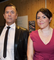 Anna & Katy. Image shows from L to R: Michael Ignition (Duncan Bannatyne), Katy Wix. Copyright: Roughcut Television. Anna & Katy. Image shows from L to R: Michael Ignition (Duncan Bannatyne), Katy Wix. Copyright: Roughcut Television.