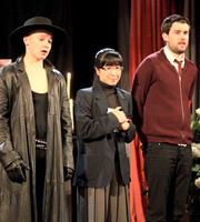 Bad Education. Image shows from L to R: Mitchell (Charlie Wernham), Jing (Kae Alexander), Alfie (Jack Whitehall). Copyright: Tiger Aspect Productions. Bad Education. Image shows from L to R: Mitchell (Charlie Wernham), Jing (Kae Alexander), Alfie (Jack Whitehall). Copyright: Tiger Aspect Productions.
