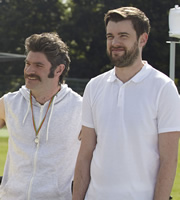 Bad Education. Image shows from L to R: Preet (Harry Peacock), Alfie (Jack Whitehall). Copyright: Tiger Aspect Productions. Bad Education. Image shows from L to R: Preet (Harry Peacock), Alfie (Jack Whitehall). Copyright: Tiger Aspect Productions.