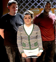 BBC New Comedy Award. Image shows from L to R: Matt Rees, Harriet Kemsley, Kwame Asante. Copyright: BBC. BBC New Comedy Award. Image shows from L to R: Matt Rees, Harriet Kemsley, Kwame Asante. Copyright: BBC.