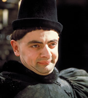 Blackadder. Edmund, Duke of Edinburgh (Rowan Atkinson). Copyright: BBC / Tiger Aspect Productions. Blackadder. Edmund, Duke of Edinburgh (Rowan Atkinson). Copyright: BBC / Tiger Aspect Productions.