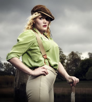 Blandings. Monica Simmons (Emerald Fennell). Copyright: Mammoth Screen. Blandings. Monica Simmons (Emerald Fennell). Copyright: Mammoth Screen.