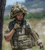 Bluestone 42. Ellen (Laura Aikman). Copyright: BBC. Bluestone 42. Ellen (Laura Aikman). Copyright: BBC.