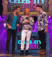 Celebrity Juice. Image shows from L to R: Gino D'Acampo, Leigh Francis, Dave Berry. Copyright: Talkback / TalkbackThames. Celebrity Juice. Image shows from L to R: Gino D'Acampo, Leigh Francis, Dave Berry. Copyright: Talkback / TalkbackThames.