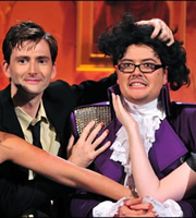 Alan Carr: Chatty Man. Image shows from L to R: David Tennant, Alan Carr. Copyright: Open Mike Productions. Alan Carr: Chatty Man. Image shows from L to R: David Tennant, Alan Carr. Copyright: Open Mike Productions.