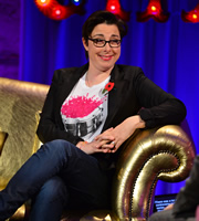 Alan Carr: Chatty Man. Sue Perkins. Copyright: Open Mike Productions. Alan Carr: Chatty Man. Sue Perkins. Copyright: Open Mike Productions.