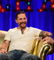 Alan Carr: Chatty Man. Tom Hardy. Copyright: Open Mike Productions. Alan Carr: Chatty Man. Tom Hardy. Copyright: Open Mike Productions.