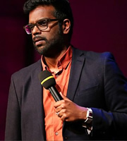 Comic Fringes. Romesh Ranganathan. Copyright: BBC. Comic Fringes. Romesh Ranganathan. Copyright: BBC.