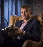 Crackanory. Hugh Dennis. Copyright: Tiger Aspect Productions. Crackanory. Hugh Dennis. Copyright: Tiger Aspect Productions.
