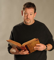 Crackanory. Johnny Vegas. Copyright: Tiger Aspect Productions. Crackanory. Johnny Vegas. Copyright: Tiger Aspect Productions.