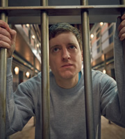 Crims. Luke (Elis James). Copyright: BBC. Crims. Luke (Elis James). Copyright: BBC.