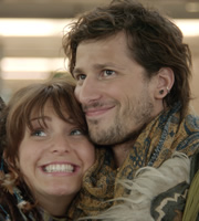 Cuckoo. Image shows from L to R: Rachel (Tamla Kari), Cuckoo (Andy Samberg). Copyright: Roughcut Television. Cuckoo. Image shows from L to R: Rachel (Tamla Kari), Cuckoo (Andy Samberg). Copyright: Roughcut Television.