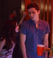 Cuckoo. Image shows from L to R: Zoe (Holly Earl), Dylan (Tyger Drew-Honey). Copyright: Roughcut Television. Cuckoo. Image shows from L to R: Zoe (Holly Earl), Dylan (Tyger Drew-Honey). Copyright: Roughcut Television.