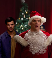 Cuckoo. Image shows from L to R: Dale (Taylor Lautner), Ken (Greg Davies). Copyright: Roughcut Television. Cuckoo. Image shows from L to R: Dale (Taylor Lautner), Ken (Greg Davies). Copyright: Roughcut Television.