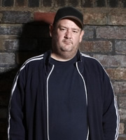 Dave's One Night Stand. Johnny Vegas. Copyright: Amigo Television / Phil McIntyre Entertainment. Dave's One Night Stand. Johnny Vegas. Copyright: Amigo Television / Phil McIntyre Entertainment.