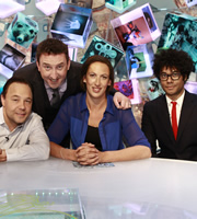 Duck Quacks Don't Echo. Image shows from L to R: Stephen Graham, Lee Mack, Miranda Hart, Richard Ayoade. Copyright: Magnum Media. Duck Quacks Don't Echo. Image shows from L to R: Stephen Graham, Lee Mack, Miranda Hart, Richard Ayoade. Copyright: Magnum Media.