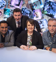 Duck Quacks Don't Echo. Image shows from L to R: Sanjeev Bhaskar, Lee Mack, Kathy Burke, John Hannah. Copyright: Magnum Media. Duck Quacks Don't Echo. Image shows from L to R: Sanjeev Bhaskar, Lee Mack, Kathy Burke, John Hannah. Copyright: Magnum Media.