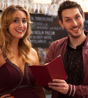Edge Of Heaven. Image shows from L to R: Julie (Bekka Bowling), Alfie (Blake Harrison). Copyright: Hartswood Films Ltd. Edge Of Heaven. Image shows from L to R: Julie (Bekka Bowling), Alfie (Blake Harrison). Copyright: Hartswood Films Ltd.