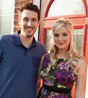 Edge Of Heaven. Image shows from L to R: Alfie (Blake Harrison), Carly (Justine Michelle Cain). Copyright: Hartswood Films Ltd. Edge Of Heaven. Image shows from L to R: Alfie (Blake Harrison), Carly (Justine Michelle Cain). Copyright: Hartswood Films Ltd.