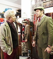 Family Tree. Image shows from L to R: Mr. Pfister (Jim Piddock), Tom Chadwick (Chris O'Dowd). Copyright: Lucky Giant. Family Tree. Image shows from L to R: Mr. Pfister (Jim Piddock), Tom Chadwick (Chris O'Dowd). Copyright: Lucky Giant.