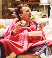 Father Figure. Tom Whyte (Jason Byrne). Copyright: BBC / Idil Sukan. Father Figure. Tom Whyte (Jason Byrne). Copyright: BBC / Idil Sukan.