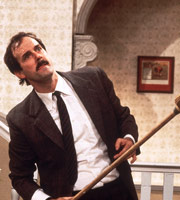 Fawlty Towers. Basil Fawlty (John Cleese). Copyright: BBC. Fawlty Towers. Basil Fawlty (John Cleese). Copyright: BBC.