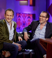 Friday Night With Jonathan Ross. Image shows from L to R: Alexander Armstrong, Ben Miller. Copyright: Hot Sauce. Friday Night With Jonathan Ross. Image shows from L to R: Alexander Armstrong, Ben Miller. Copyright: Hot Sauce.