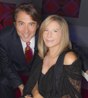 Friday Night With Jonathan Ross. Image shows from L to R: Jonathan Ross, Barbra Streisand. Copyright: Hot Sauce. Friday Night With Jonathan Ross. Image shows from L to R: Jonathan Ross, Barbra Streisand. Copyright: Hot Sauce.