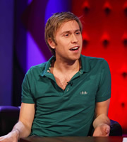 Friday Night With Jonathan Ross. Russell Howard. Copyright: Hot Sauce. Friday Night With Jonathan Ross. Russell Howard. Copyright: Hot Sauce.