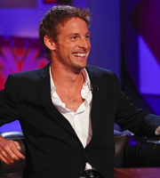 Friday Night With Jonathan Ross. Jenson Button. Copyright: Hot Sauce. Friday Night With Jonathan Ross. Jenson Button. Copyright: Hot Sauce.