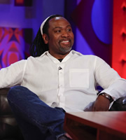 Friday Night With Jonathan Ross. Reginald D Hunter. Copyright: Hot Sauce. Friday Night With Jonathan Ross. Reginald D Hunter. Copyright: Hot Sauce.