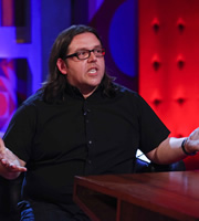 Friday Night With Jonathan Ross. Nick Frost. Copyright: Hot Sauce. Friday Night With Jonathan Ross. Nick Frost. Copyright: Hot Sauce.