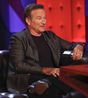 Friday Night With Jonathan Ross. Robin Williams. Copyright: Hot Sauce. Friday Night With Jonathan Ross. Robin Williams. Copyright: Hot Sauce.