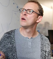 Fresh Meat. Dan (Robert Webb). Copyright: Objective Productions / Lime Pictures. Fresh Meat. Dan (Robert Webb). Copyright: Objective Productions / Lime Pictures.