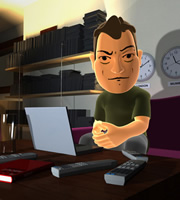 Charlie Brooker's Screenwipe. Charlie Brooker. Copyright: Zeppotron. Charlie Brooker's Screenwipe. Charlie Brooker. Copyright: Zeppotron.