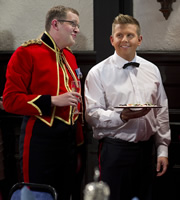 Gary: Tank Commander. Image shows from L to R: Captain Fanshaw (Miles Jupp), Gary McLintoch (Greg McHugh). Copyright: The Comedy Unit. Gary: Tank Commander. Image shows from L to R: Captain Fanshaw (Miles Jupp), Gary McLintoch (Greg McHugh). Copyright: The Comedy Unit.
