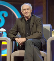Genius With Dave Gorman. Jonathan Pryce. Copyright: BBC. Genius With Dave Gorman. Jonathan Pryce. Copyright: BBC.