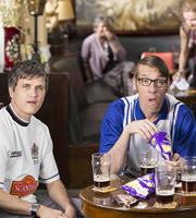 Great Night Out. Image shows from L to R: Beggsy (William Ash), Glyn (Craig Parkinson). Copyright: Hat Trick Productions / Busby Productions. Great Night Out. Image shows from L to R: Beggsy (William Ash), Glyn (Craig Parkinson). Copyright: Hat Trick Productions / Busby Productions.