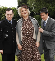 Harry & Paul. Image shows from L to R: Kevin Eldon, Harry Enfield, Paul Whitehouse. Copyright: Tiger Aspect Productions. Harry & Paul. Image shows from L to R: Kevin Eldon, Harry Enfield, Paul Whitehouse. Copyright: Tiger Aspect Productions.