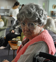 Hebburn. Dot (Pat Dunn). Copyright: Channel X North / Baby Cow Productions. Hebburn. Dot (Pat Dunn). Copyright: Channel X North / Baby Cow Productions.