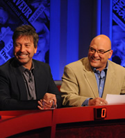Have I Got News For You. Image shows from L to R: John Torode, Gregg Wallace. Copyright: BBC / Hat Trick Productions. Have I Got News For You. Image shows from L to R: John Torode, Gregg Wallace. Copyright: BBC / Hat Trick Productions.
