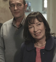Him & Her. Image shows from L to R: Nigel (Ralph Brown), Jill (Marion Bailey). Copyright: Big Talk Productions. Him & Her. Image shows from L to R: Nigel (Ralph Brown), Jill (Marion Bailey). Copyright: Big Talk Productions.