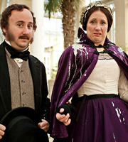 Horrible Histories. Image shows from L to R: Jim Howick, Martha Howe-Douglas. Copyright: Lion Television / Citrus Television. Horrible Histories. Image shows from L to R: Jim Howick, Martha Howe-Douglas. Copyright: Lion Television / Citrus Television.
